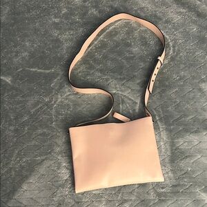 Express Cream Crossbody Bag